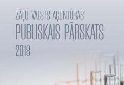 Zāļu valsts aģentūras 2018. gada publiskais pārskats